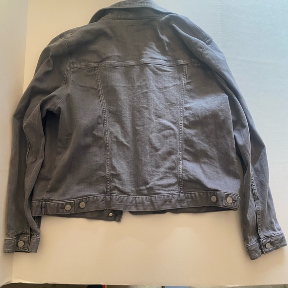 Banana Republic Light Gray Denim Jacket - Picture 5 of 5